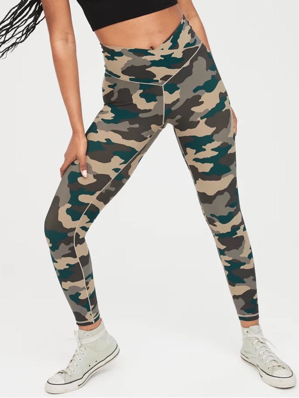 NWOT Aerie Offline Real Me High Waisted Crossover Legging 7/8 size Extra Small